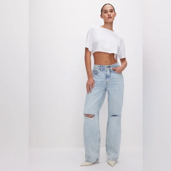 NWT Good 90s Icon Good American Jean 10/30 - Picture 1 of 12